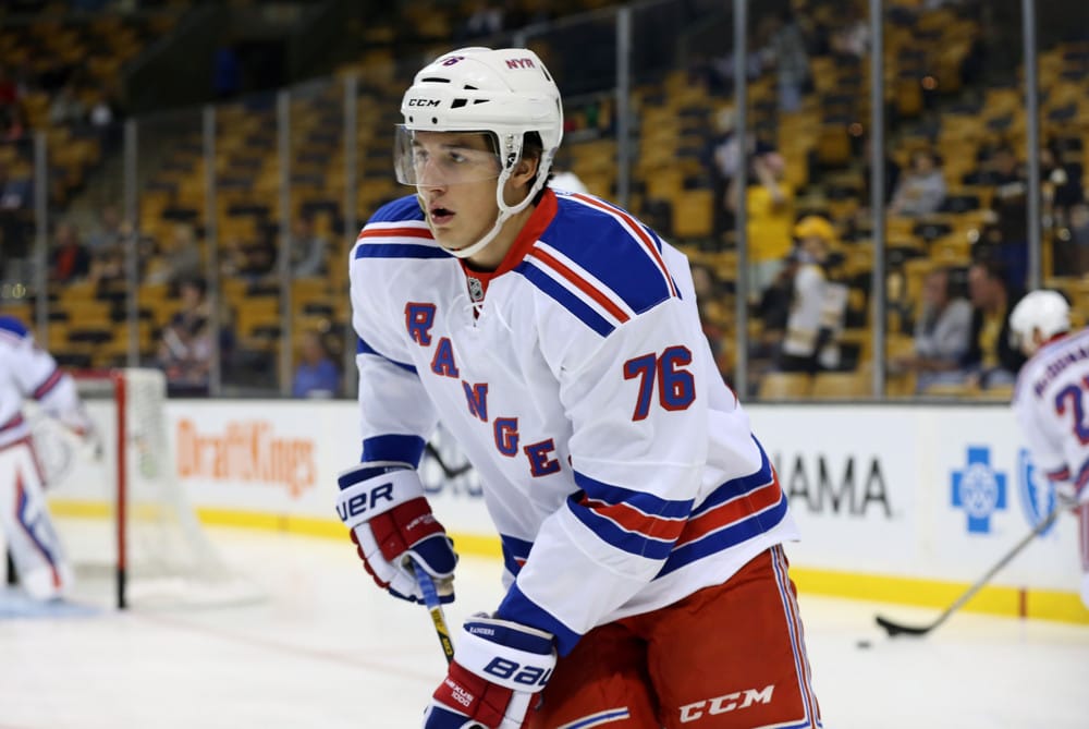 NHL: SEP 24 Preseason - Rangers at Bruins