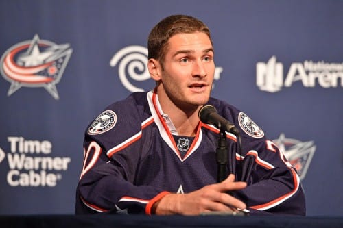 Brandon Saad has tallied 14 goals across the last two postseasons