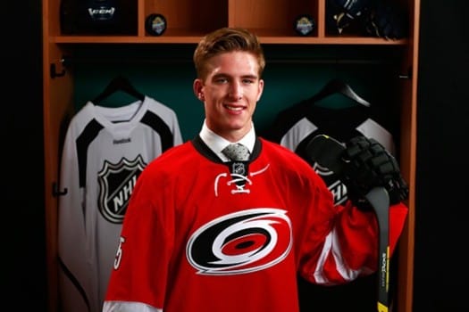 First-round pick Noah Hanifin joins a talented group of young defensemen