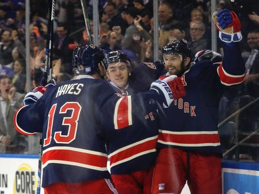 rick nash jimmy vesey kevin hayes