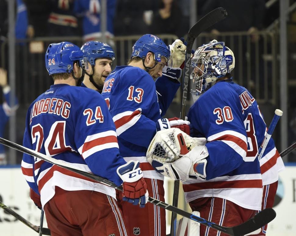 oscar lindberg kevin hayes henrik lundqvist