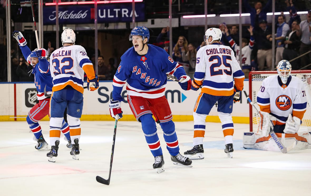 The Rangers 4th line competition is heating up, as Adam Edstrom has played his way into the conversation.