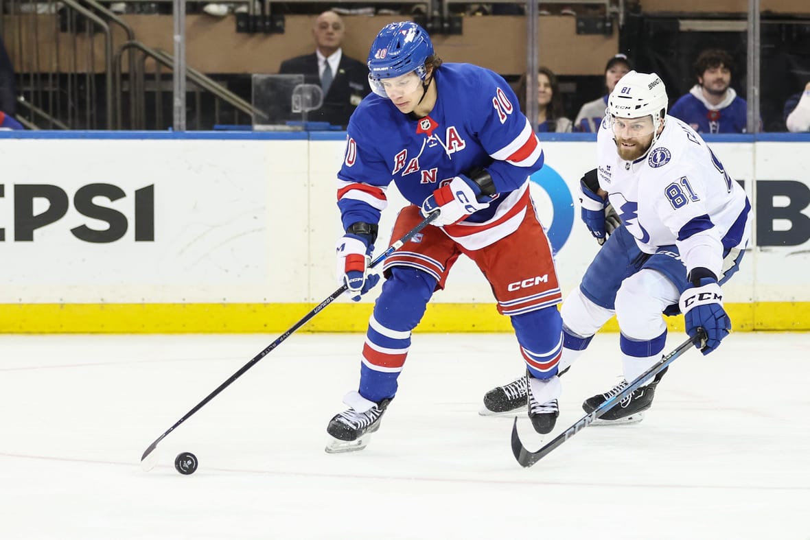 A Rangers draft pick trade may include an unexpected inclusion