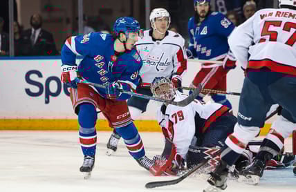 Gabe Perreault tops the Rangers prospect pool ranking this year