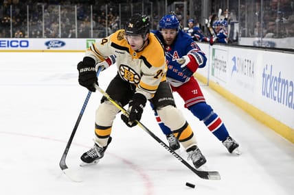 NHL: New York Rangers at Boston Bruins