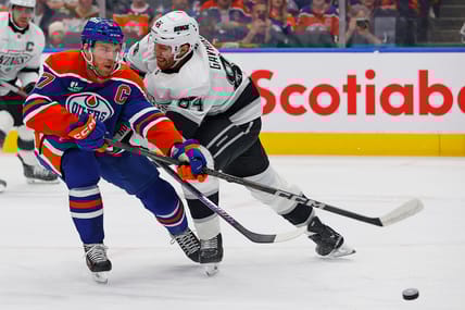 NHL: Stanley Cup Playoffs-Los Angeles Kings at Edmonton Oilers