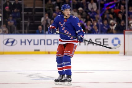 The Rangers need Gabe Perreault back soon