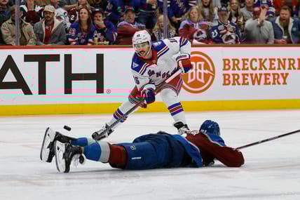 Vincent Trocheck game time decision for the New York Rangers