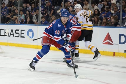 Jaroslav Chmelar makes his Rangers debut tonight