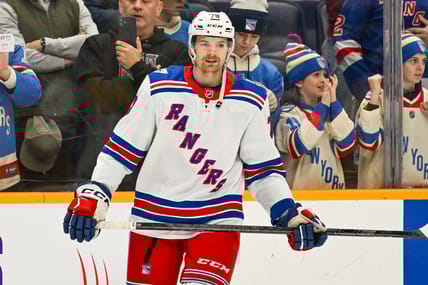 NY Rangers lines tonight: Othmann a healthy scratch