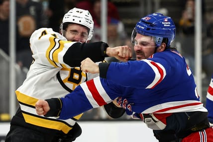 NHL: New York Rangers at Boston Bruins