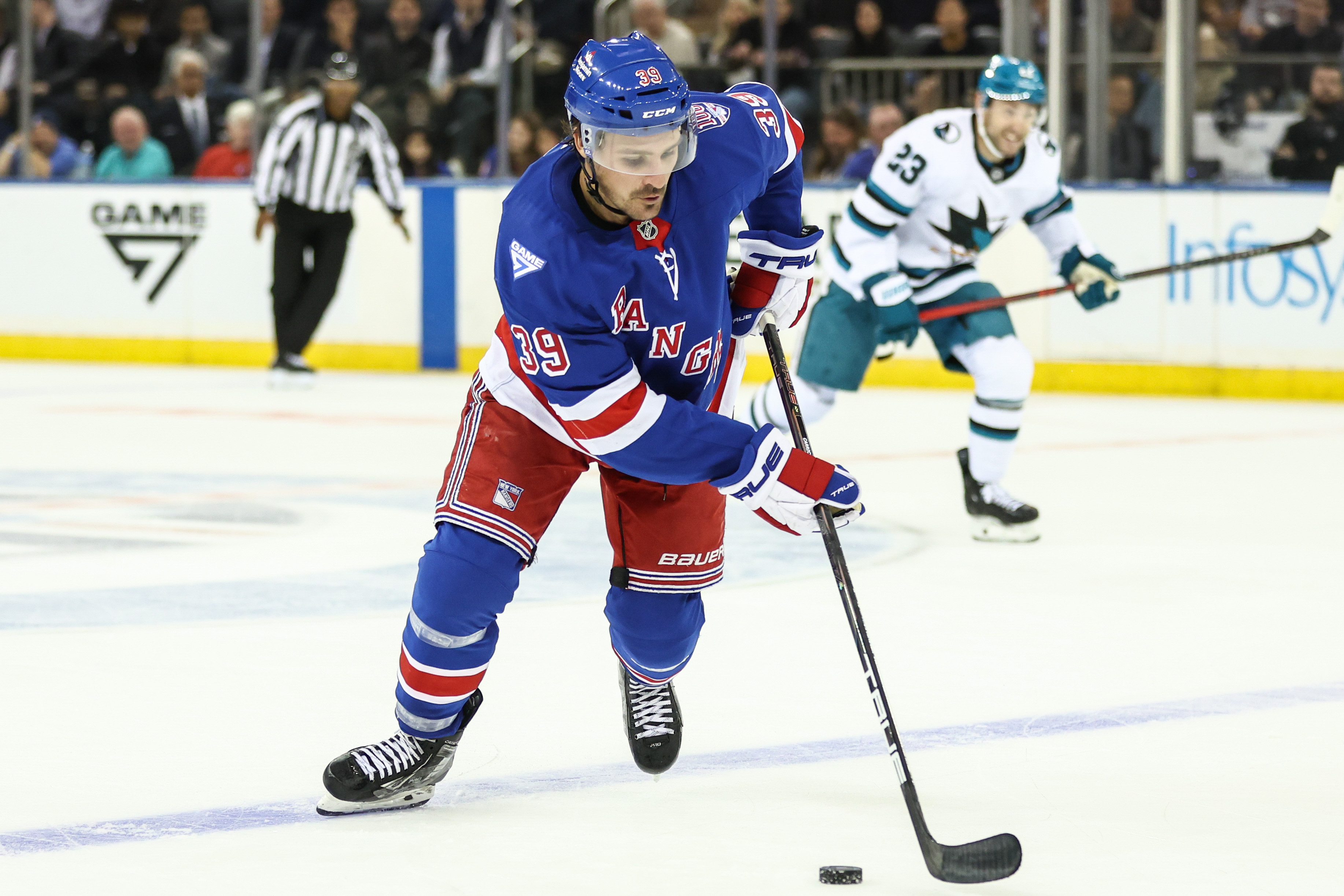 NHL: San Jose Sharks at New York Rangers