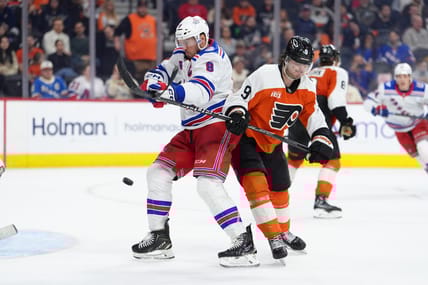 NHL: New York Rangers at Philadelphia Flyers