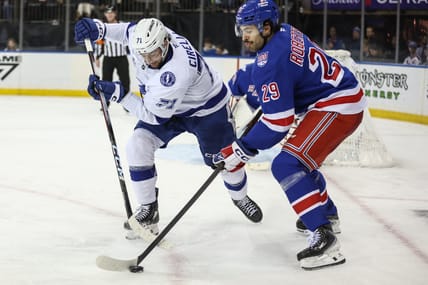 NHL: Tampa Bay Lightning at New York Rangers