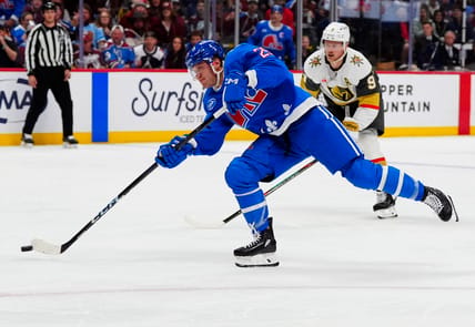 NHL: Vegas Golden Knights at Colorado Avalanche