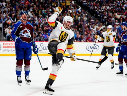 NHL: Stanley Cup Playoffs-Vegas Golden Knights at Colorado Avalanche