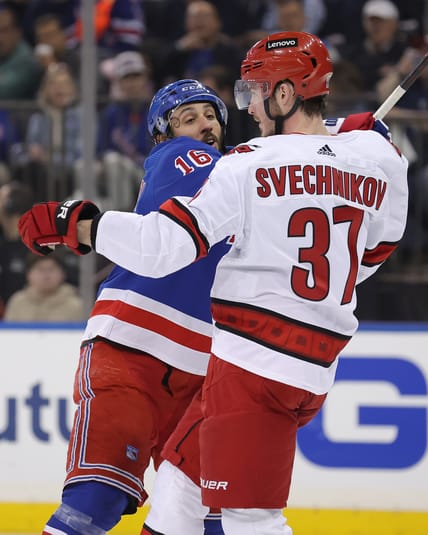 A Rangers Game 6 win will need the true Rangers to show up.NHL: Stanley Cup Playoffs-Carolina Hurricanes at New York Rangers