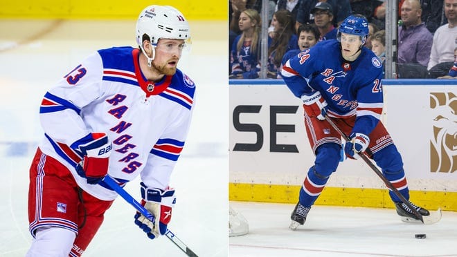 Latest Rangers lines in preseason finally move Laf and Kakko to the top six.