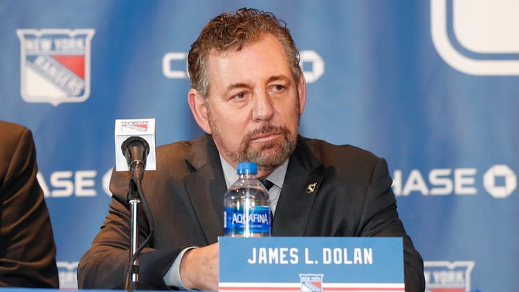 What was James Dolan's influence on the Patrick Kane trade?