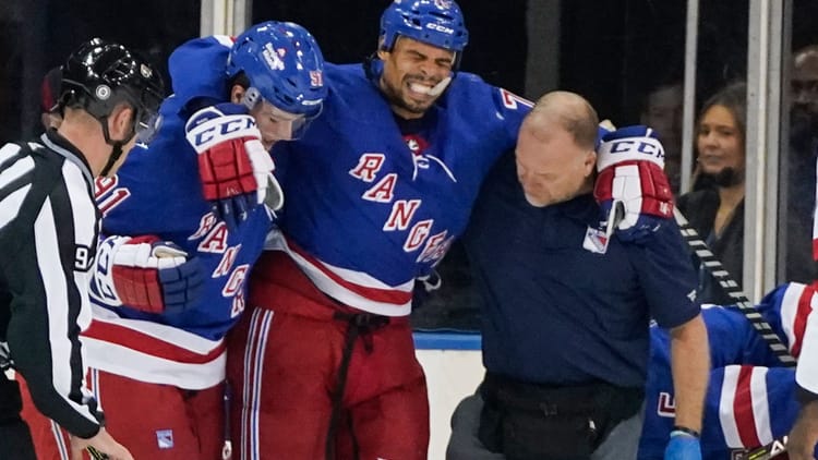 The NY Rangers have placed Ryan Reaves on IR