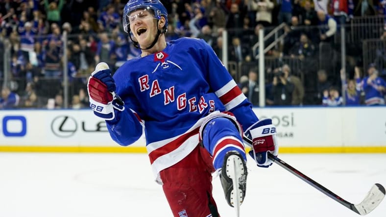 NY Rangers lines tonight: Adam Fox a game time decision