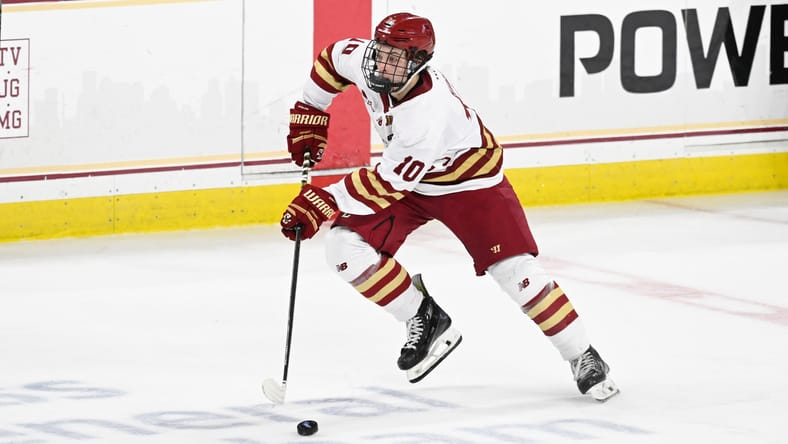 James Hagens sliding may impact the Rangers draft pick decision