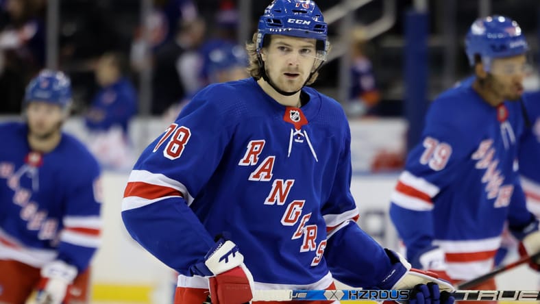 2025 Rangers rookie camp roster includes Brennan Othmann