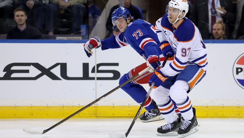 Matt Rempe's injury is going to keep him out for a while