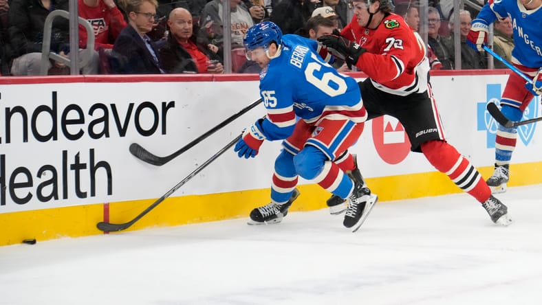 Rangers return Brett Berard to Hartford