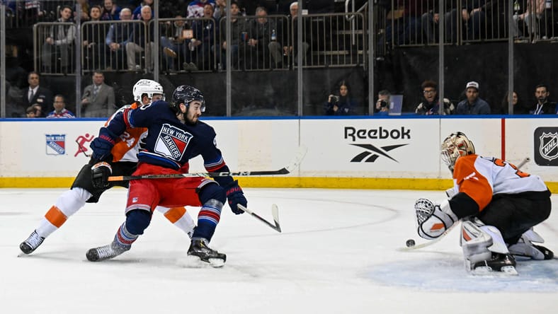 NHL: Philadelphia Flyers at New York Rangers