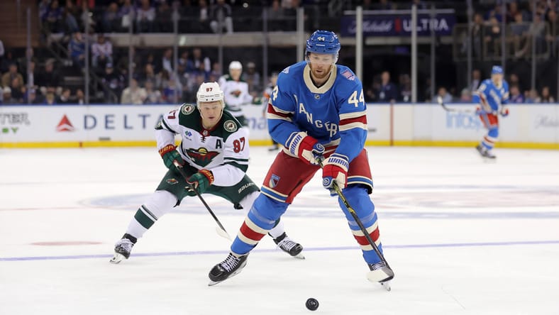 NHL: Minnesota Wild at New York Rangers