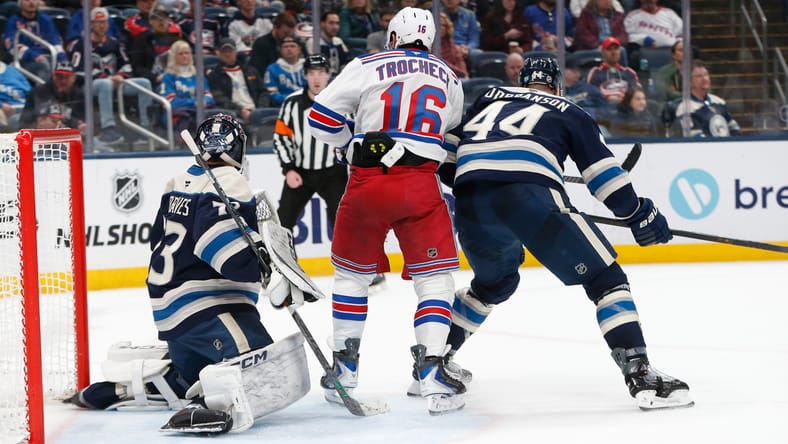 NHL: New York Rangers at Columbus Blue Jackets