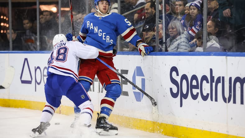 NHL: Montreal Canadiens at New York Rangers