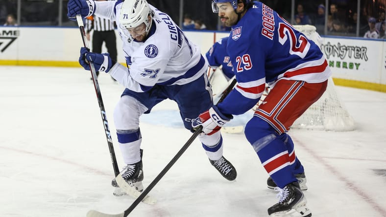 NHL: Tampa Bay Lightning at New York Rangers