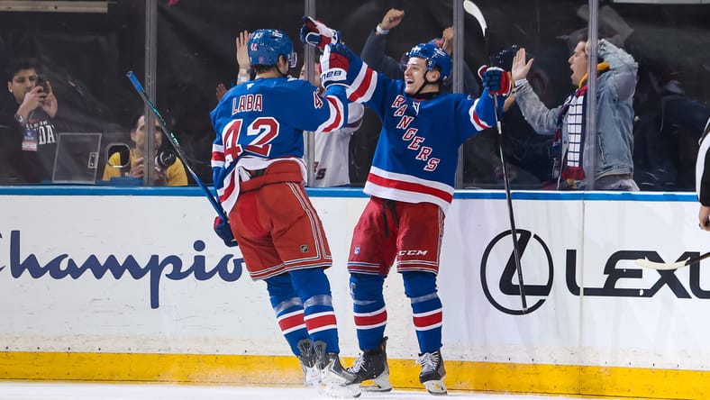 Adam Sykora and Noah Laba lead the future of the Rangers bottom 6