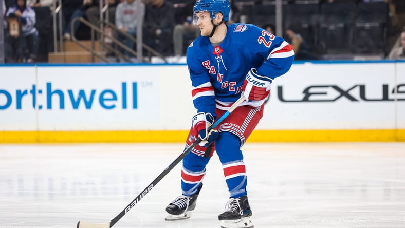 Rangers 2026 King Clancy Trophy nominee Adam Fox