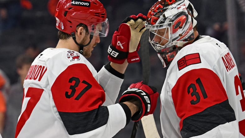 NHL: Stanley Cup Playoffs-Carolina Hurricanes at Philadelphia Flyers