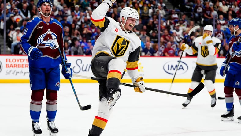 NHL: Stanley Cup Playoffs-Vegas Golden Knights at Colorado Avalanche