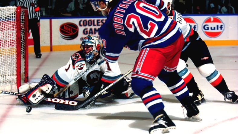 luc robitaille as a ranger