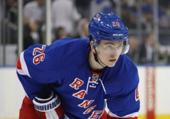 Jimmy Vesey pleasant surprise for the Rangers