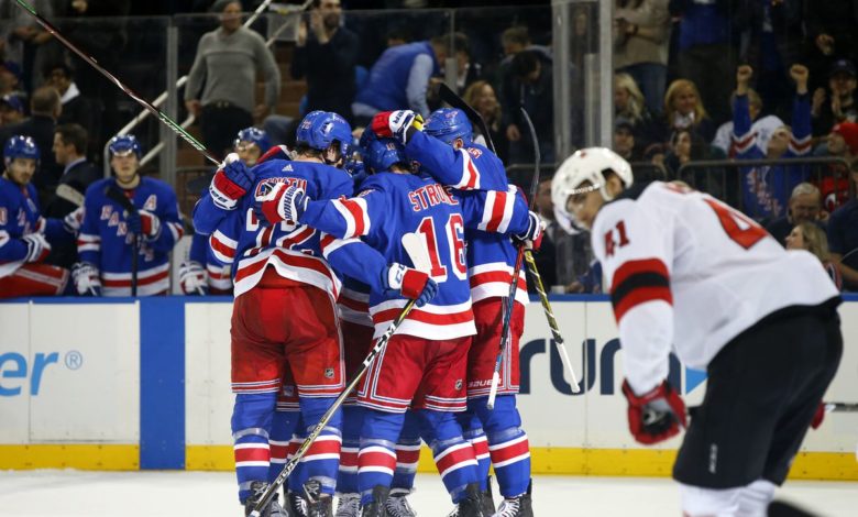 new jersey hockey game