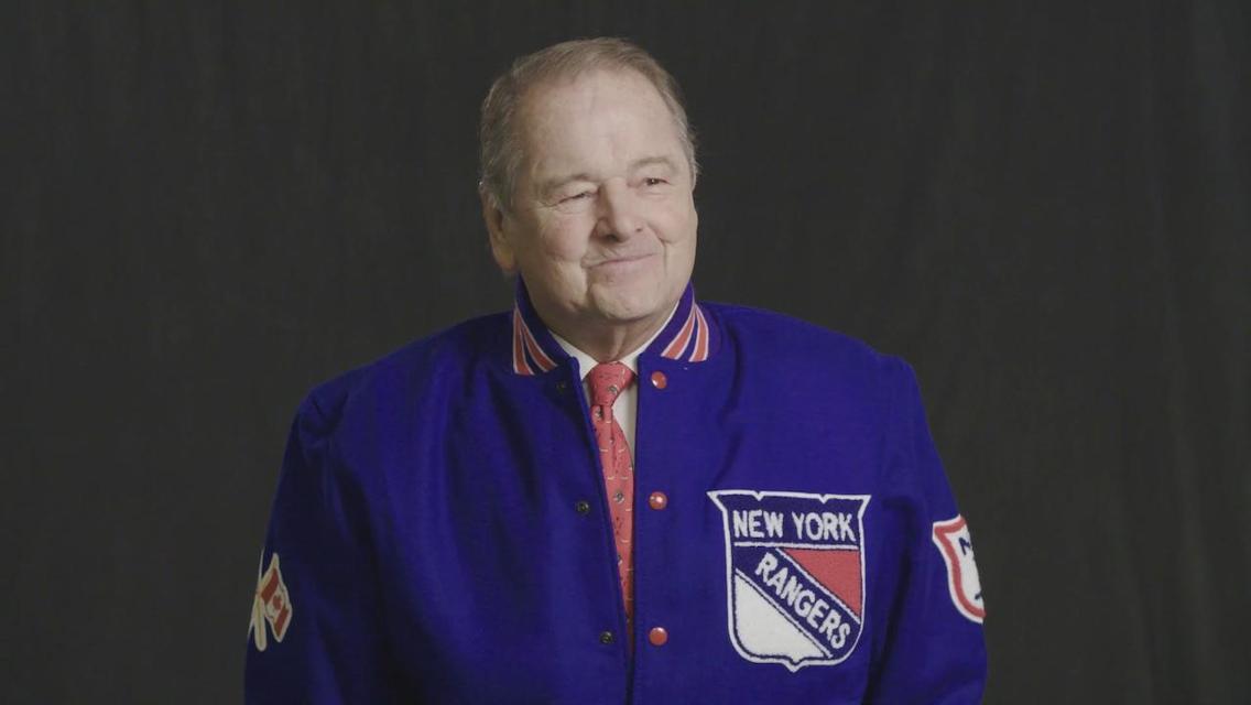 The images and highlights of Rangers Hall Of Fame legend Rod Gilbert,  Number 7, MSG pays tribute