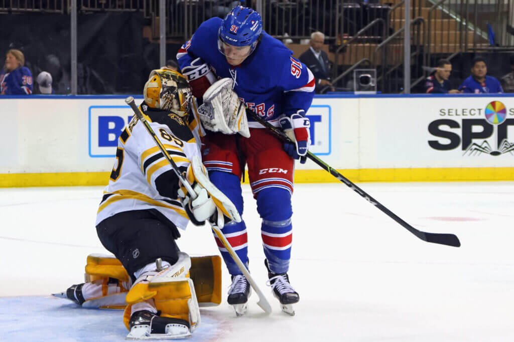 Rangers' Sammy Blais eager to have bounce-back season after ACL tear
