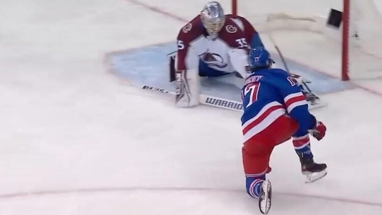 The Rangers had a scheduled loss against the Avalanche.