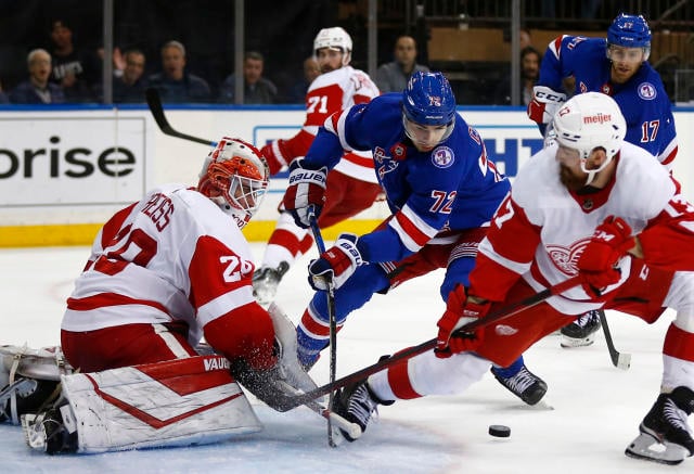 NY Rangers Game 15: Rangers di Red Wings