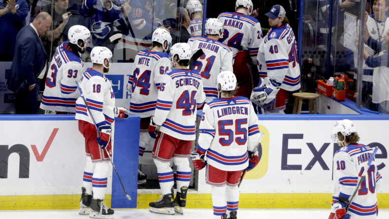 The Rangers playing Tampa's game has been a problem