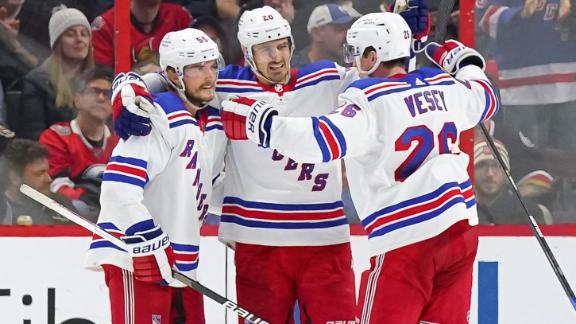 Rangers sign Vesey to 2-year extension