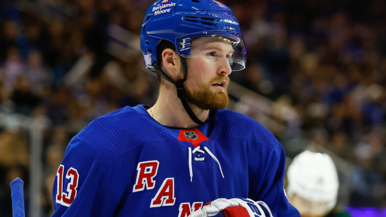 Alexis Lafreniere gets his chance with the NY Rangers top line and powerplay.