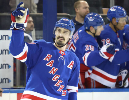 A long term Chris Kreider injury would be painful for the Rangers.