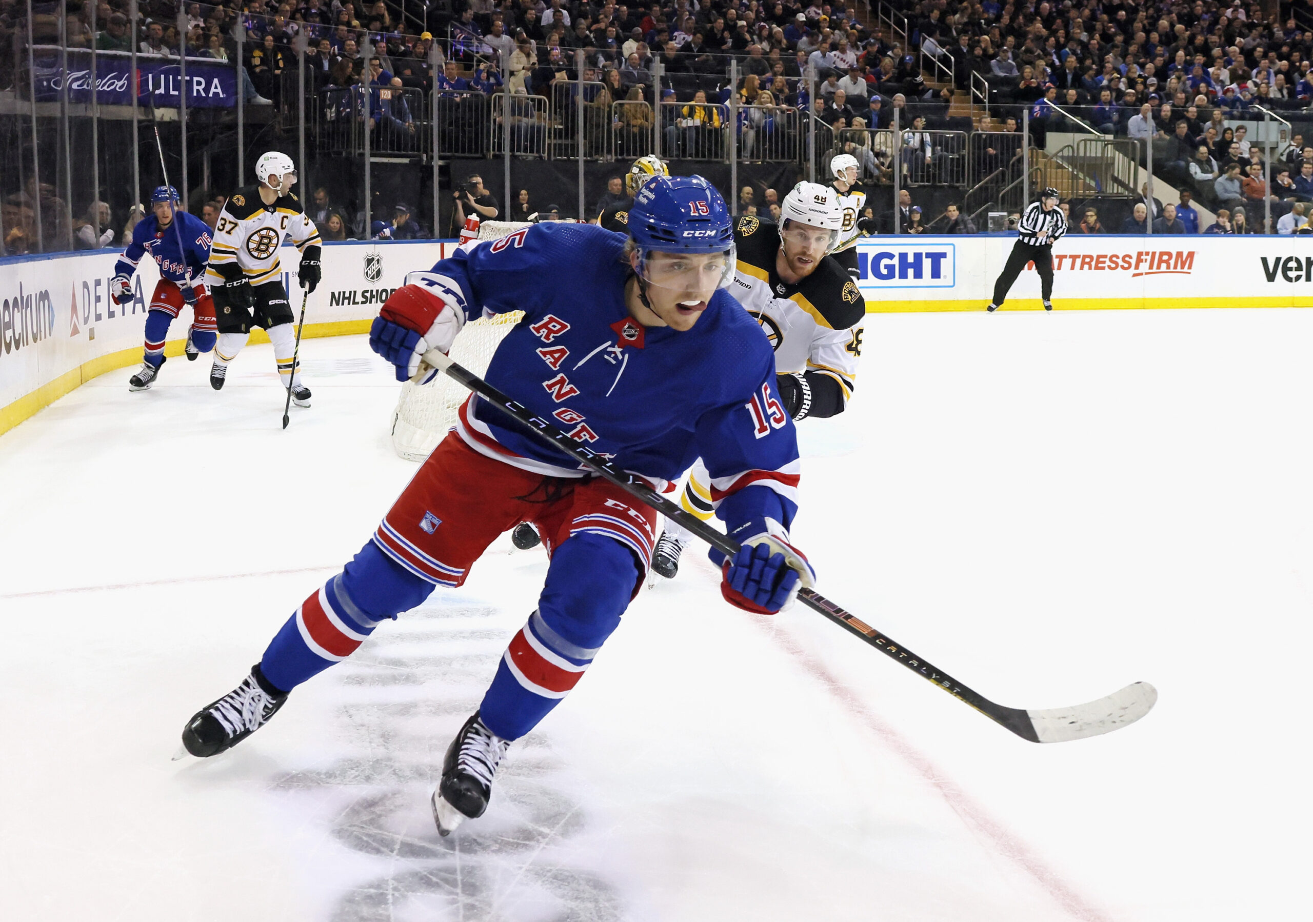 The NY Rangers fourth line needs a role and a purpose